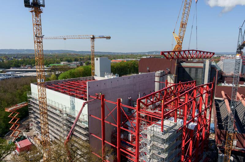 Baustelle Klärschlamm-Monoverbrennungsanlage, Bielefeld